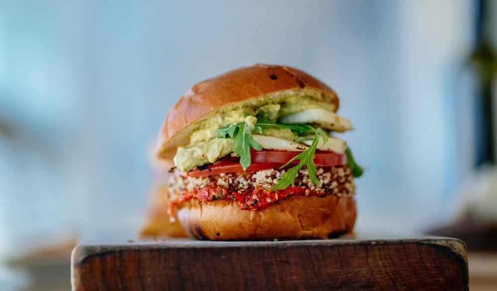 Vegan Chickpea Quinoa Burgers